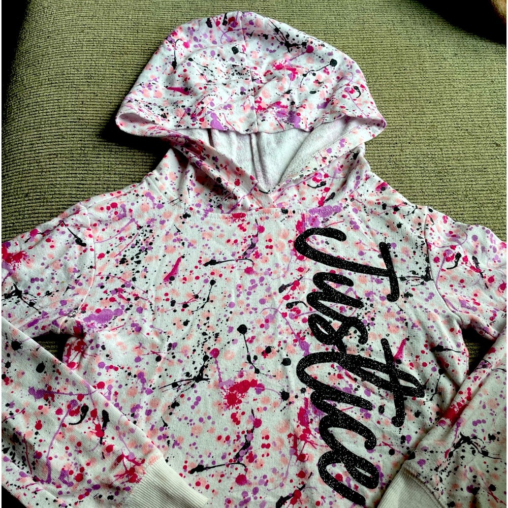 Justice hoodie size 8